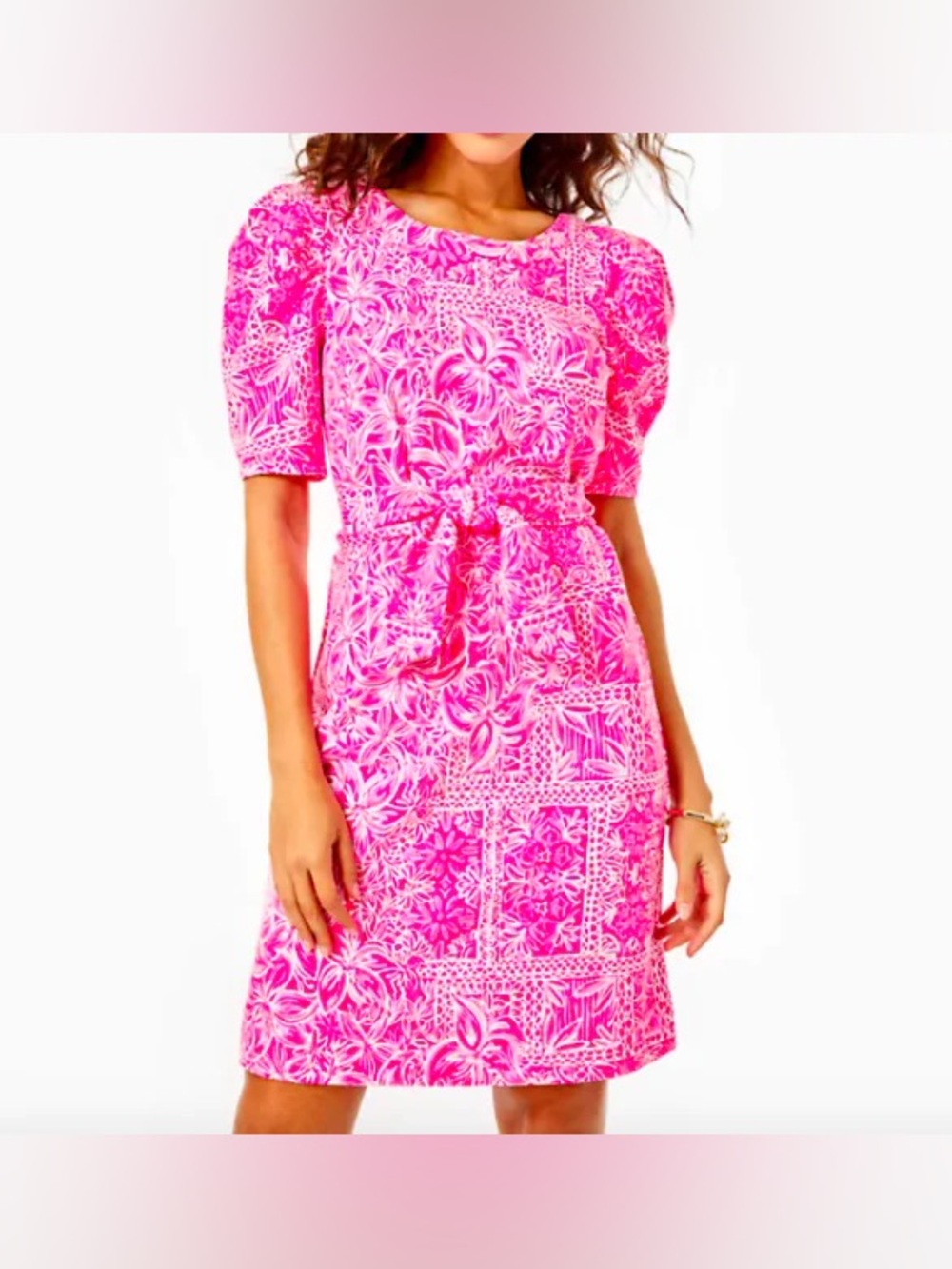 Lilly Pulitzer Harriet Dress in the Pinata Pink New Blooms on the Block